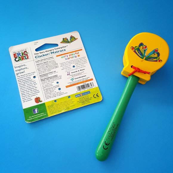 World of Eric Carle, The Very Hungry Caterpillar Wood Clacker - Picture 4 of 6